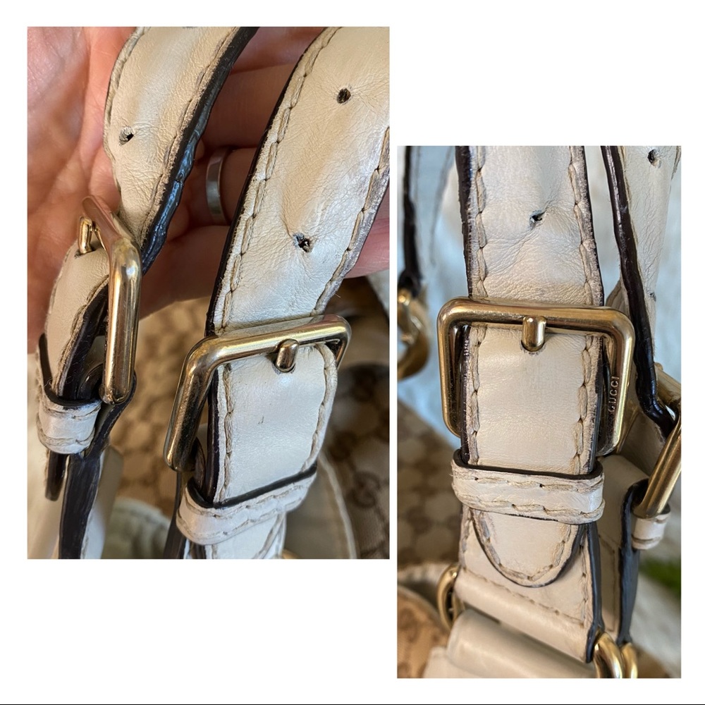 Gucci GG Logo Canvas Shoulder Bag - Picture 8 of 14